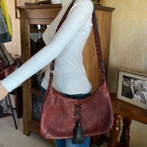 Handmade leather purse